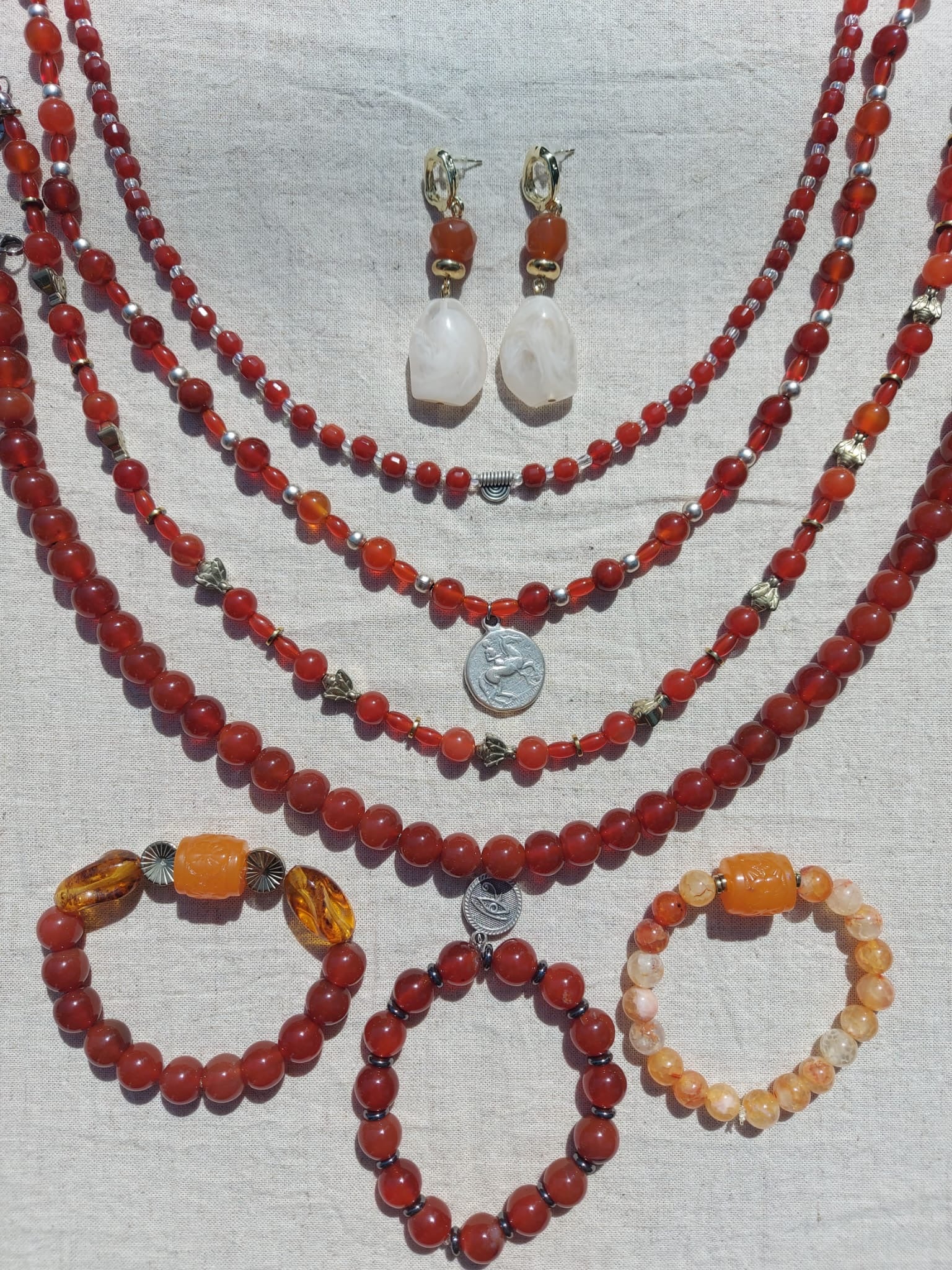 Akik Doğal Taş Takı Koleksiyonu