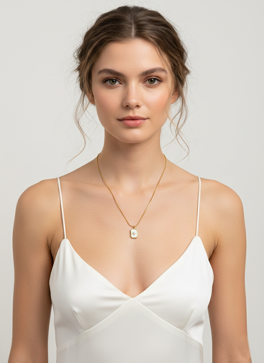 Kuzey Yıldızı Çelik Kolye