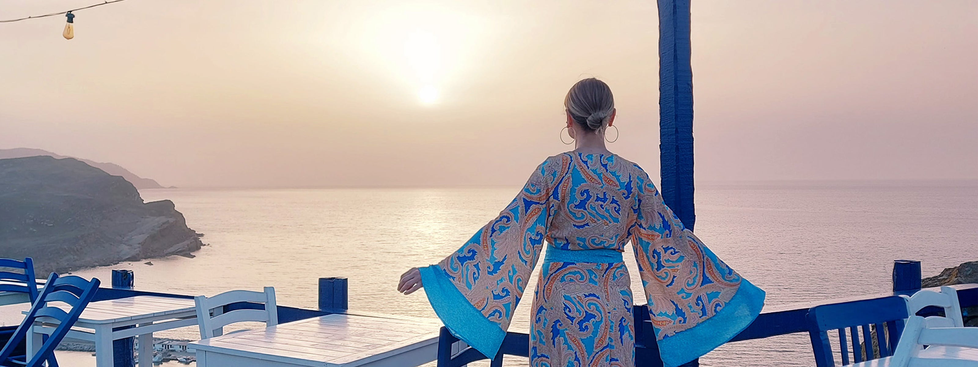 Despina Kimono Elbise