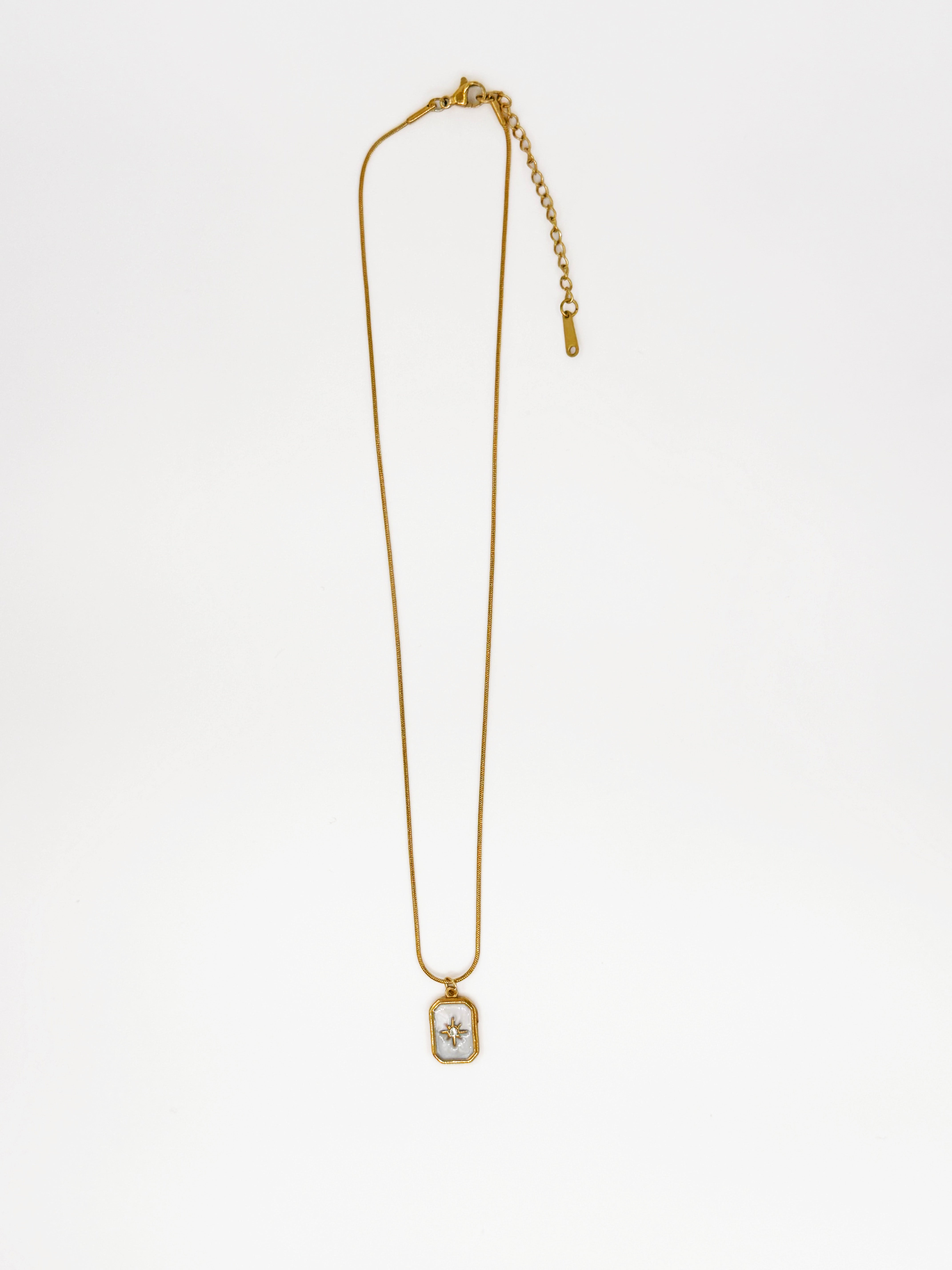 Kuzey Yıldızı Çelik Kolye