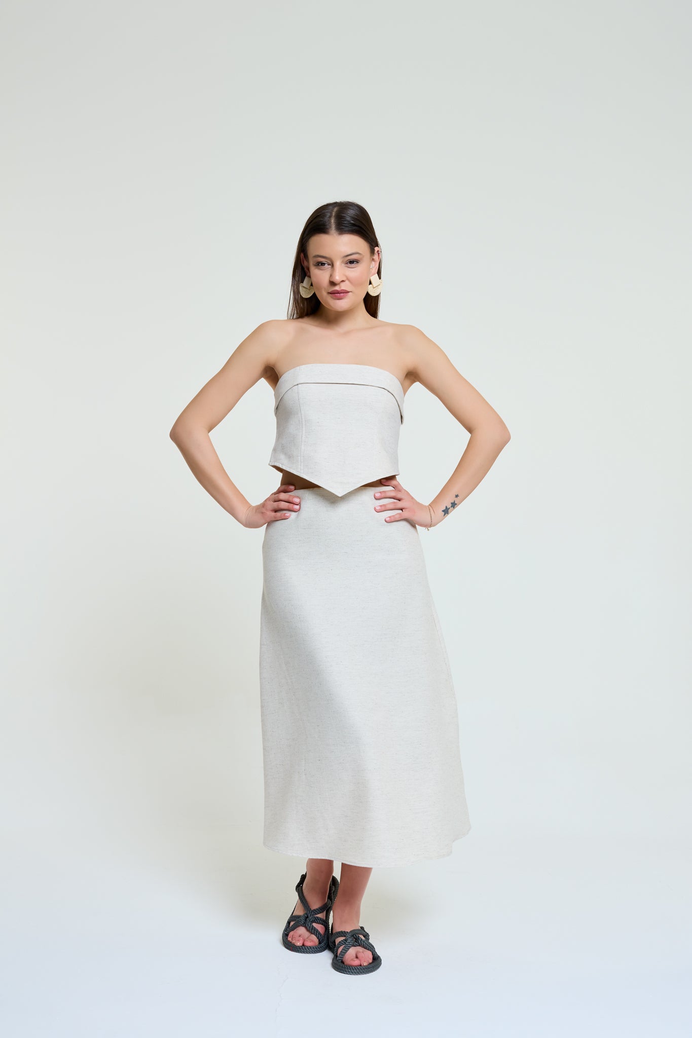 Sienna | Pamuk & Kenevir Straplez Top