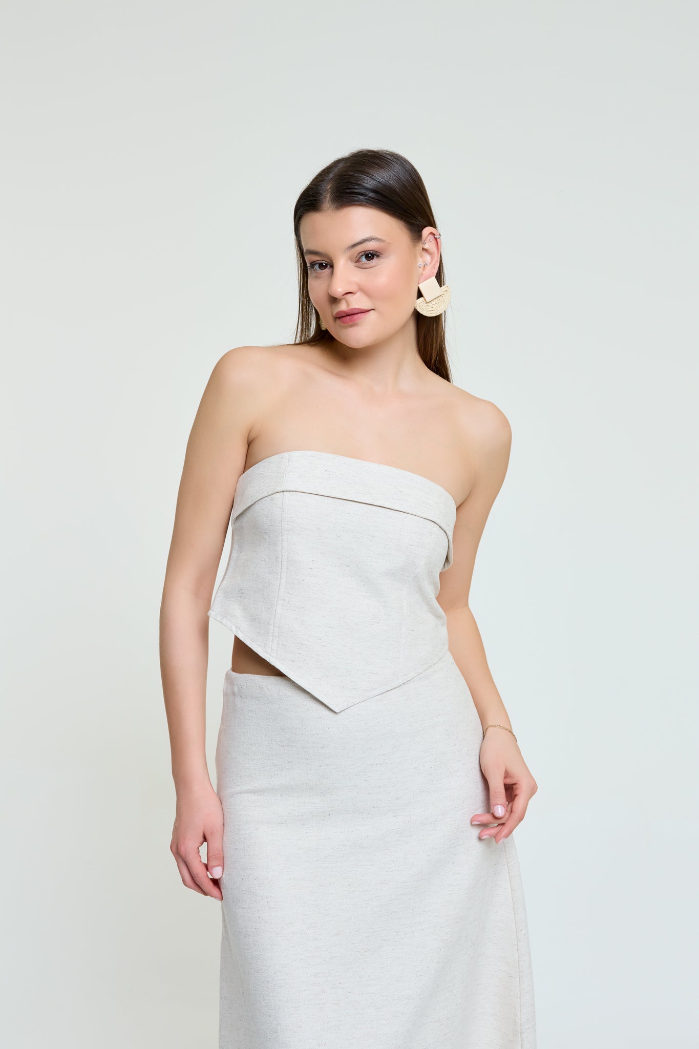 Sienna | Pamuk & Kenevir Straplez Top