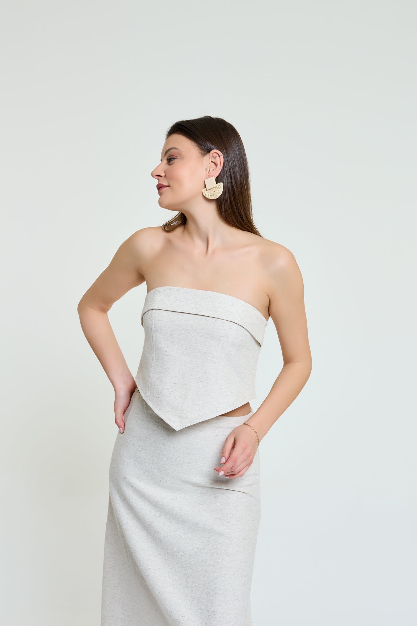 Sienna | Pamuk & Kenevir Straplez Top