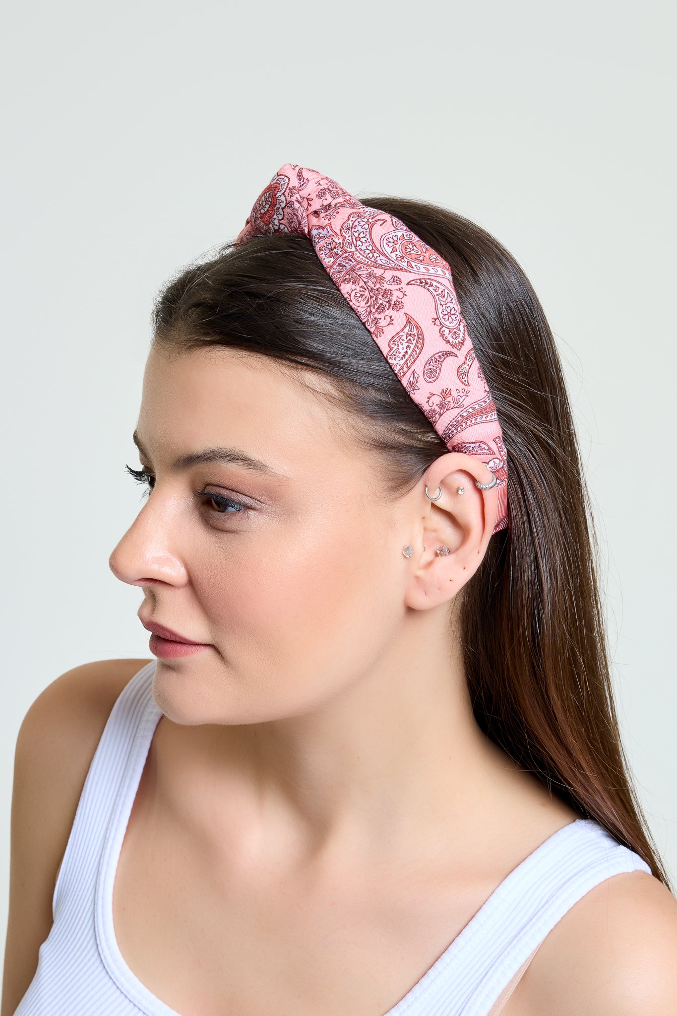 Düğüm Taç | Somon Şal Desen