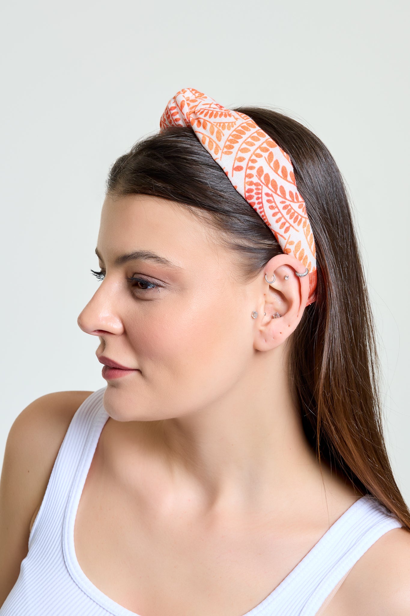 Düğüm Taç | Nar Çiçeği Yaprak Desen