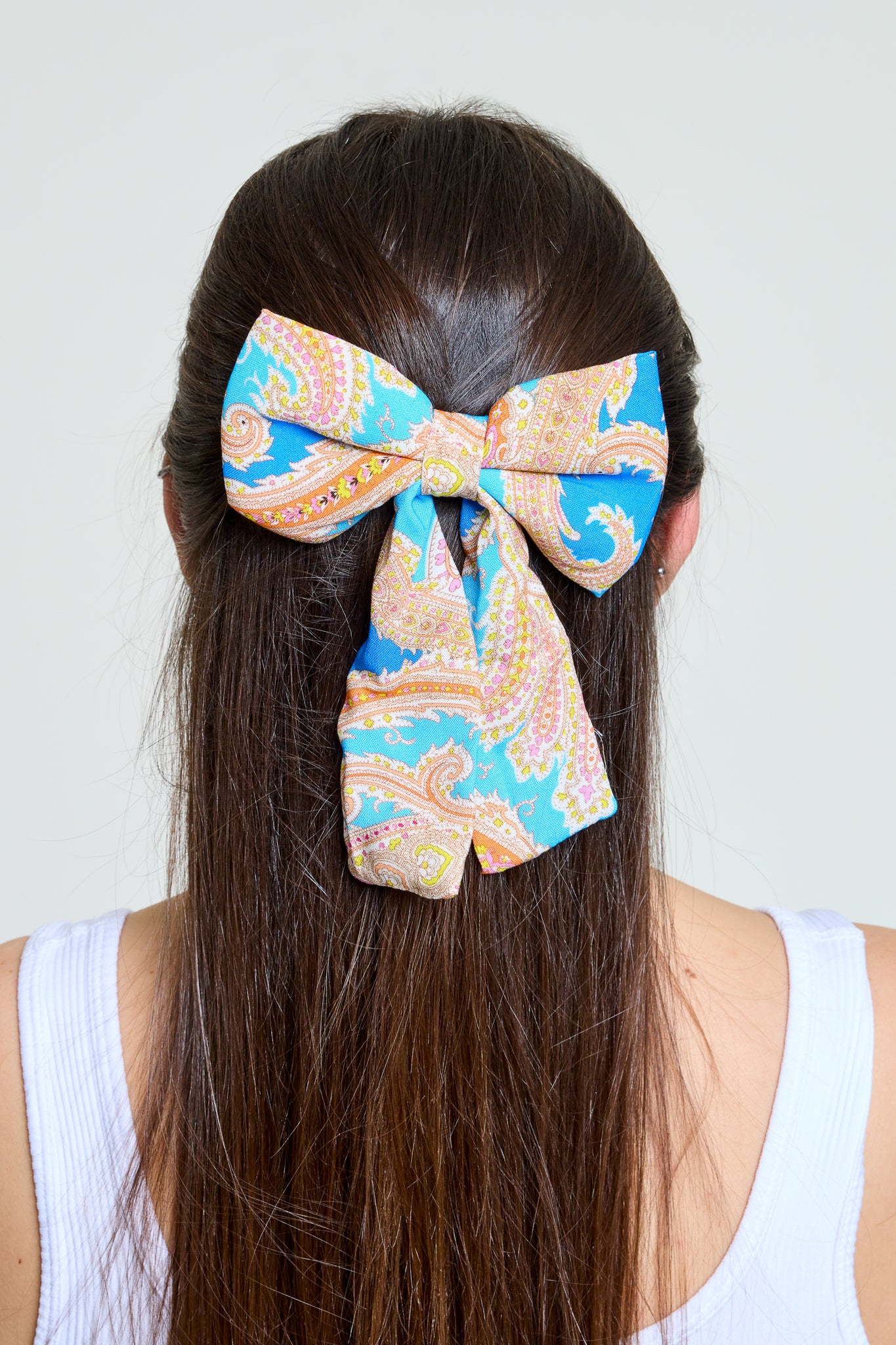 Fiyonk Toka | Mavi Şal Desen