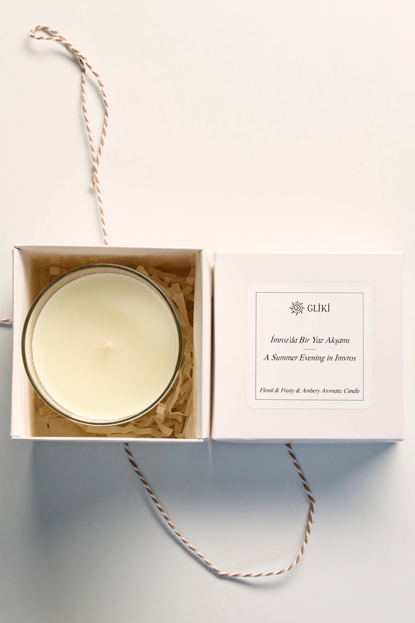 İmroz'da Bir Yaz Akşamı | Kokulu Bardak Mum