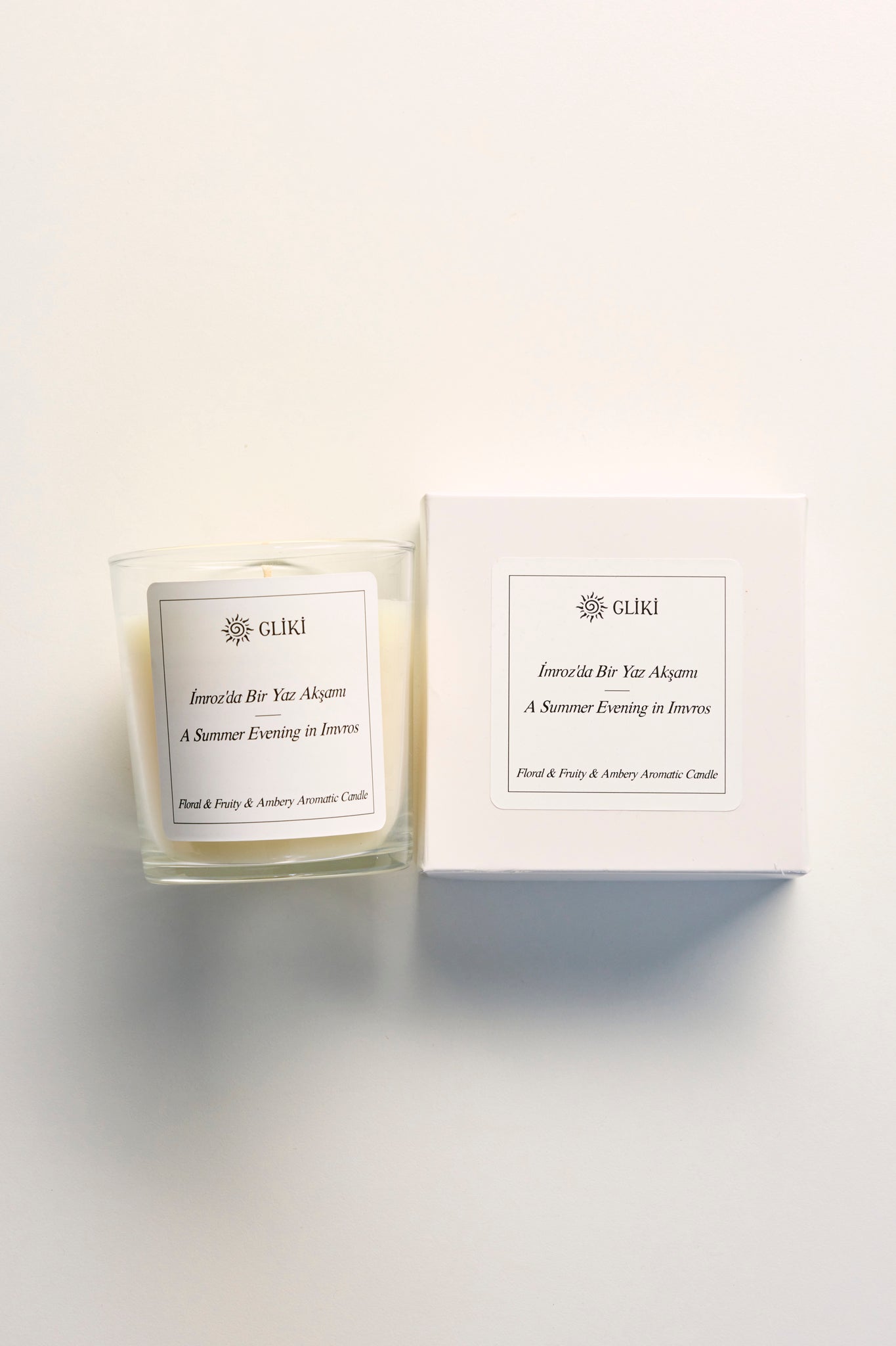 İmroz'da Bir Yaz Akşamı | Kokulu Bardak Mum