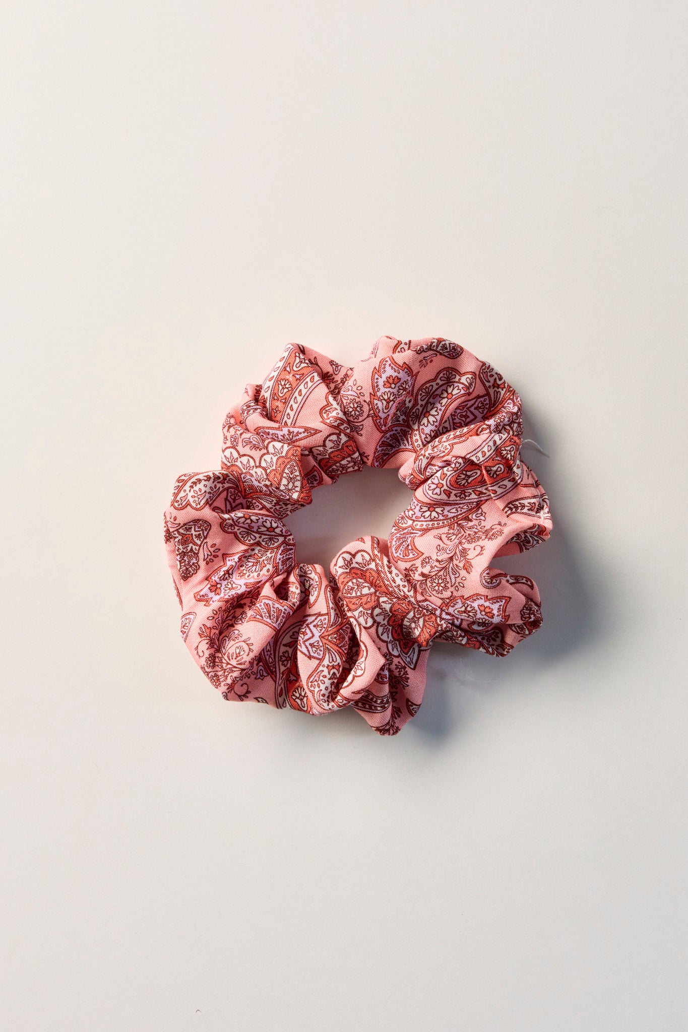 Scrunchie Simit Toka | Somon Şal Desen