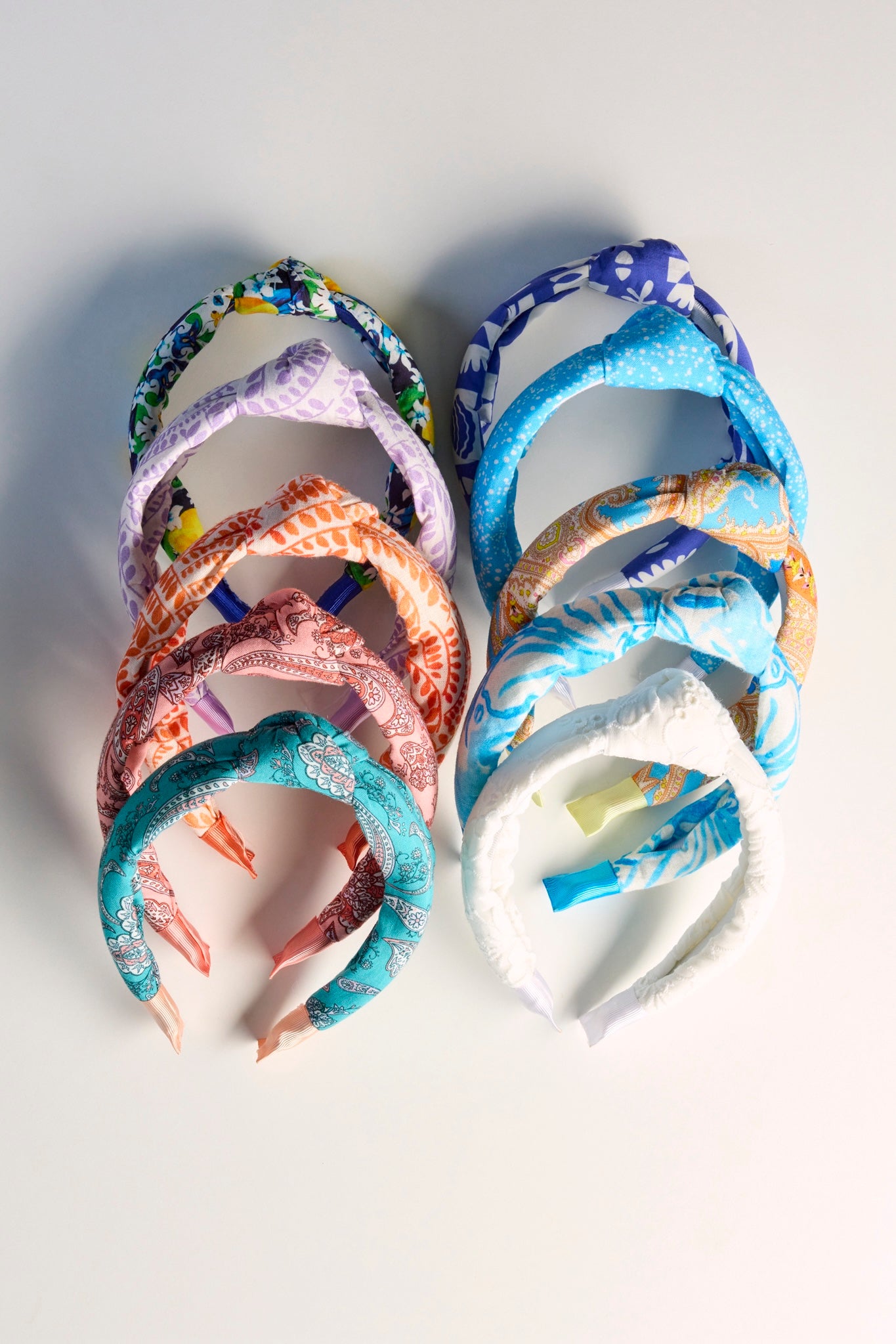 Düğüm Taç | Turkuaz Şal Desen