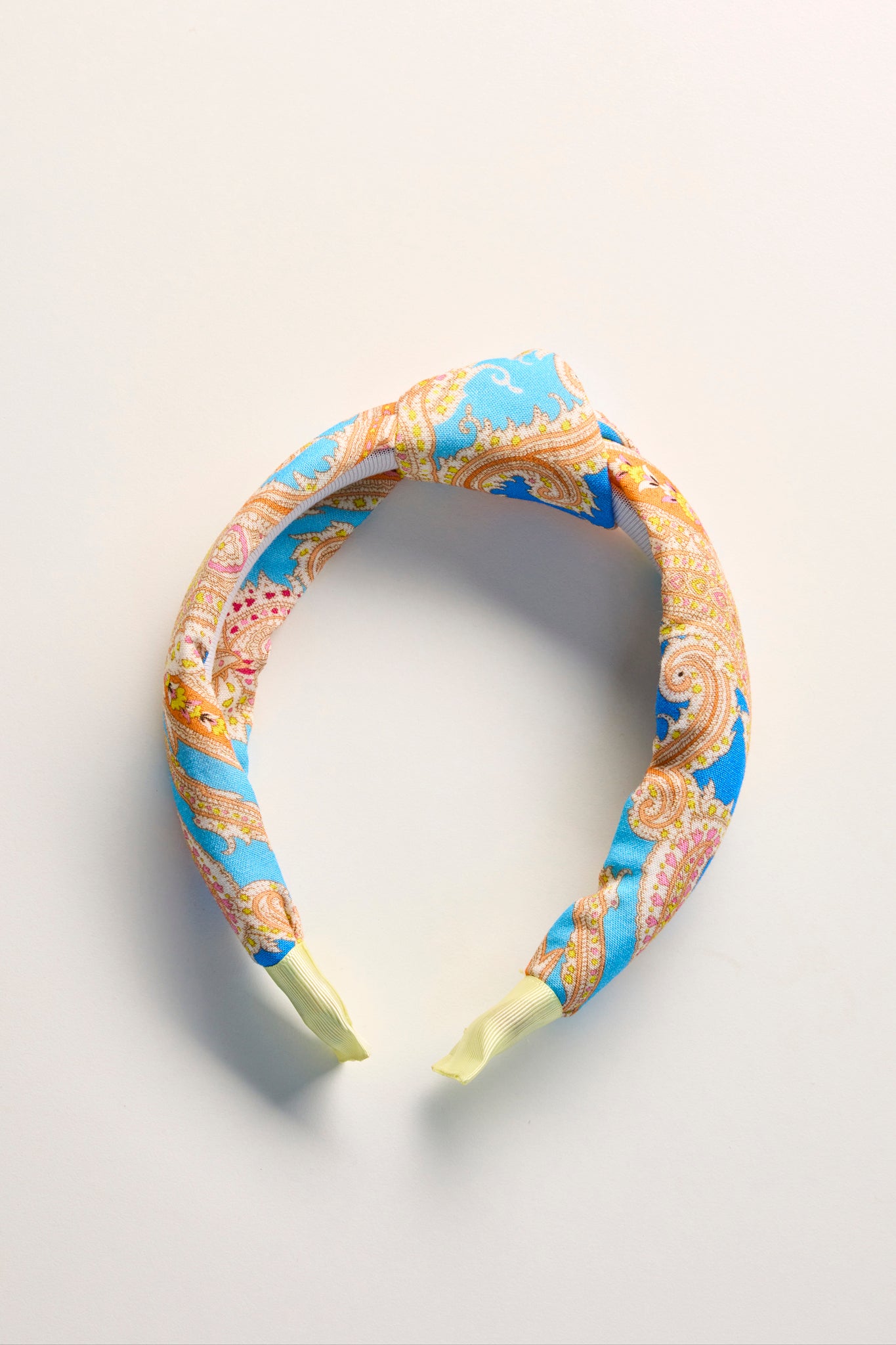 Düğüm Taç | Mavi Şal Desen