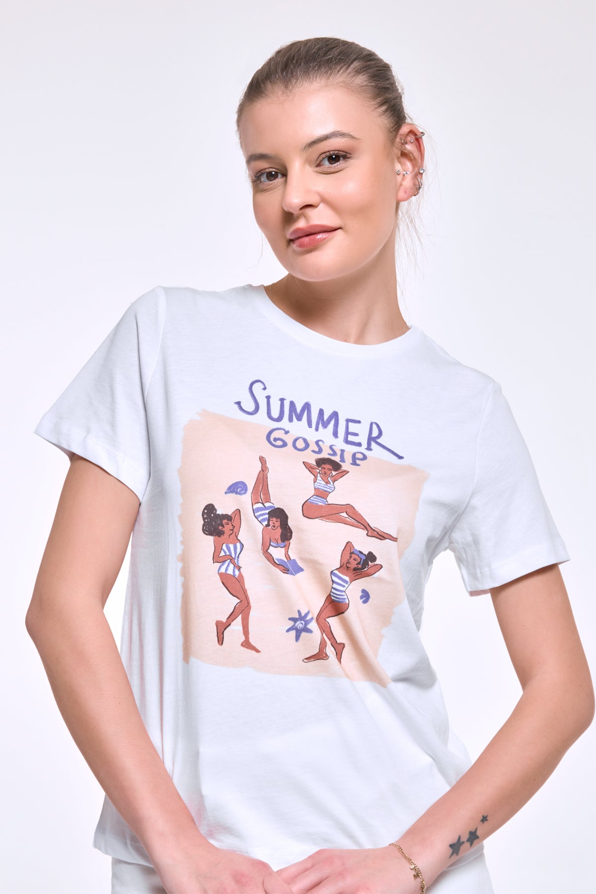 Kadın T-Shirt | Summer Gossip