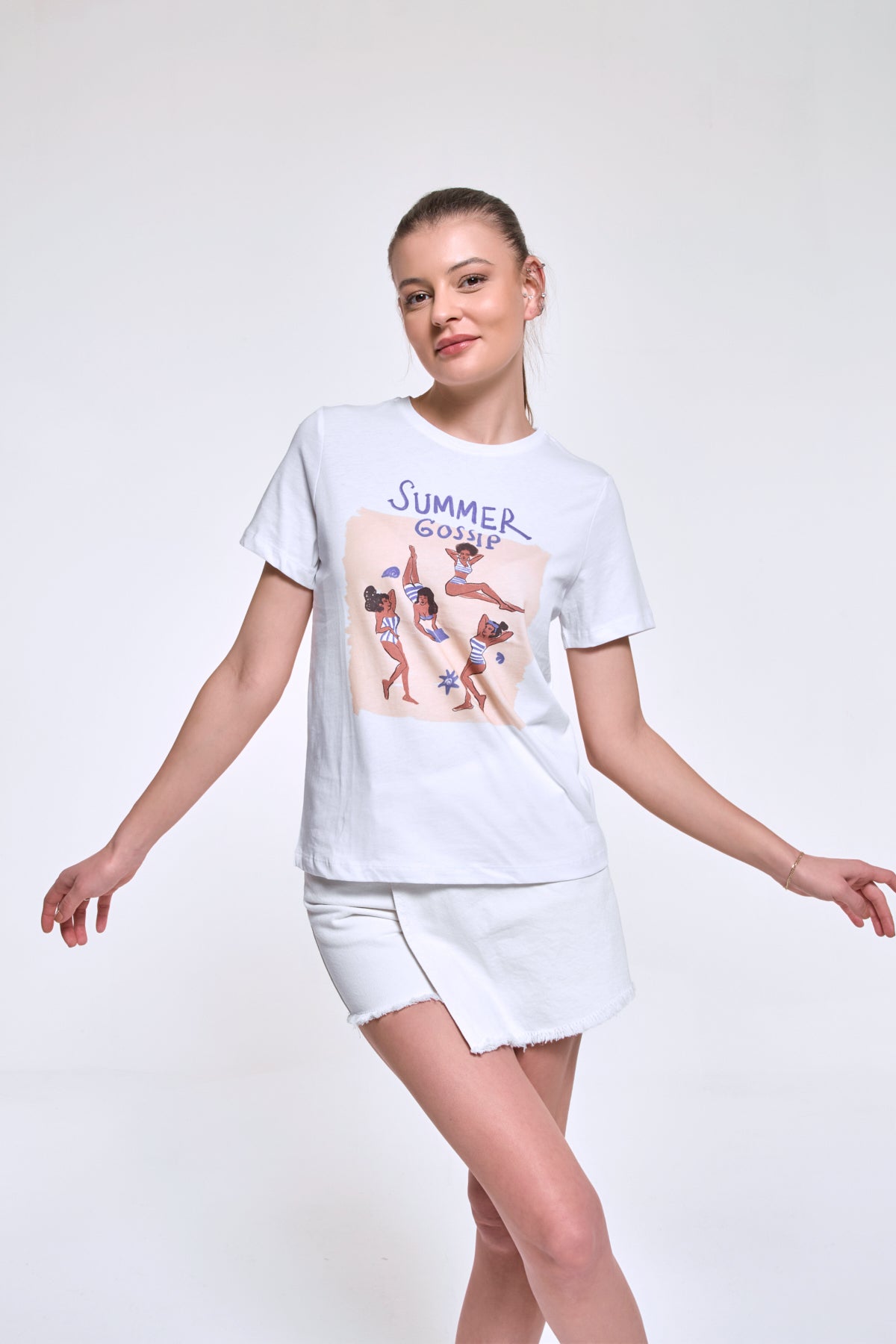 Kadın T-Shirt | Summer Gossip