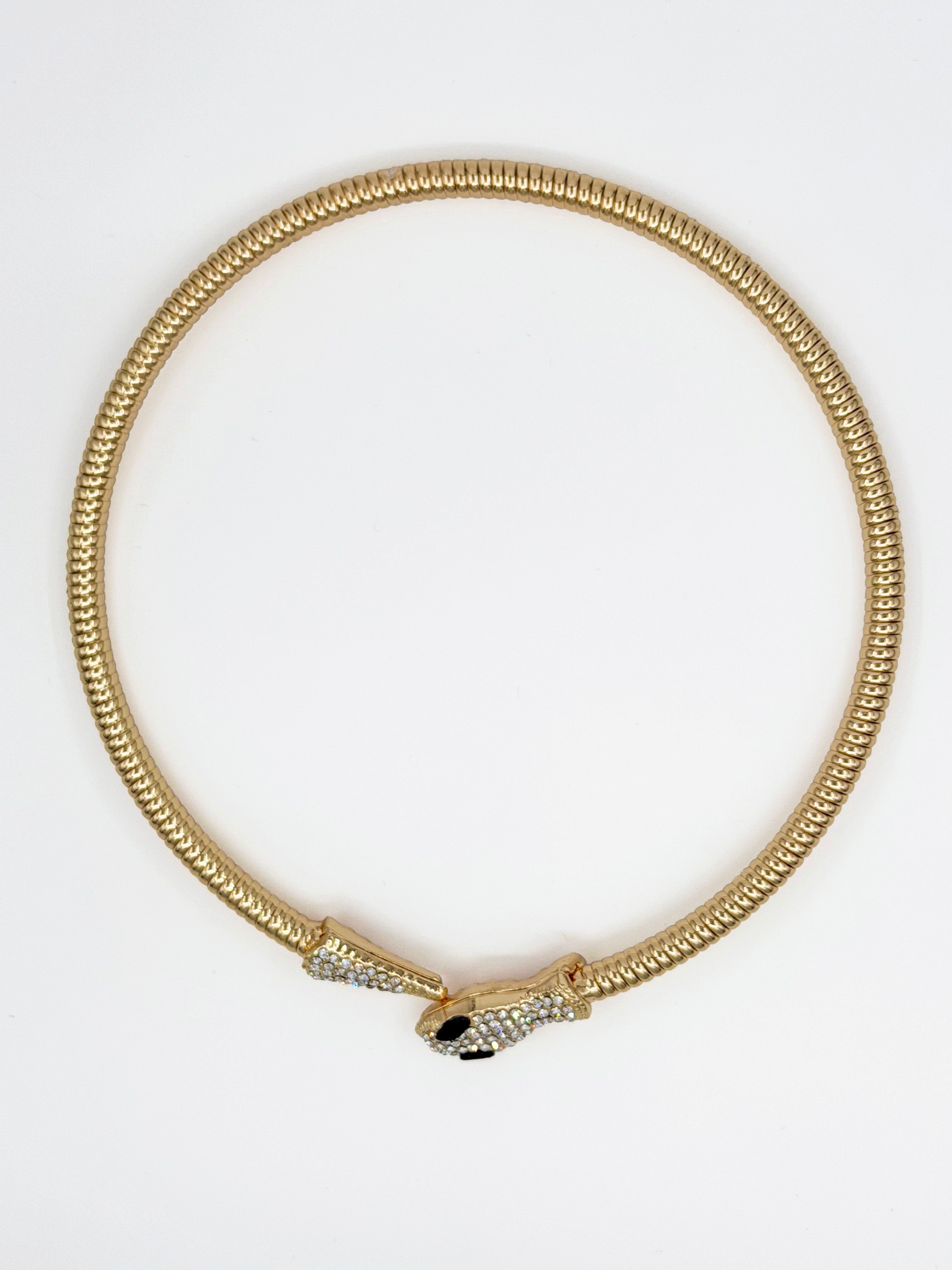 Yılan Choker Kolye